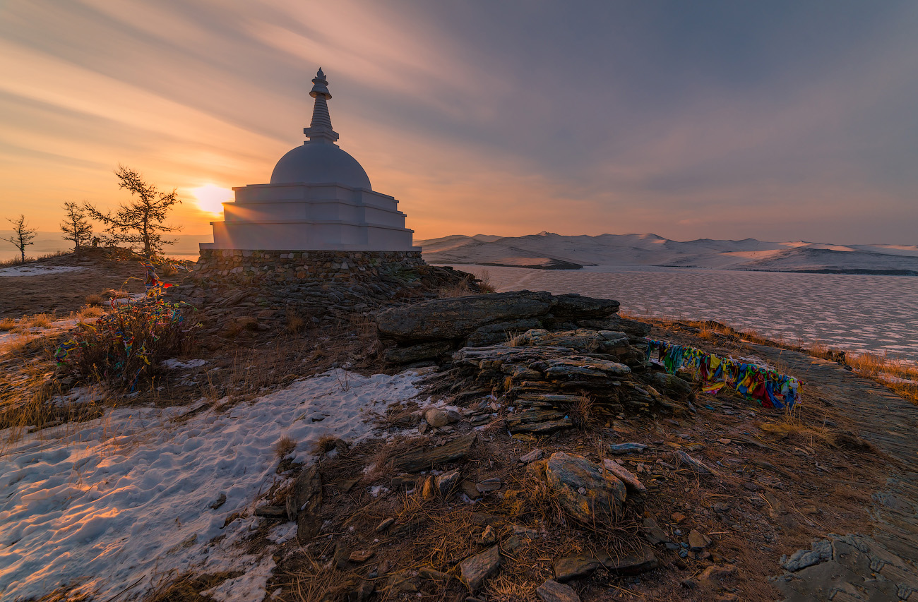 Буддийская ступа просветления